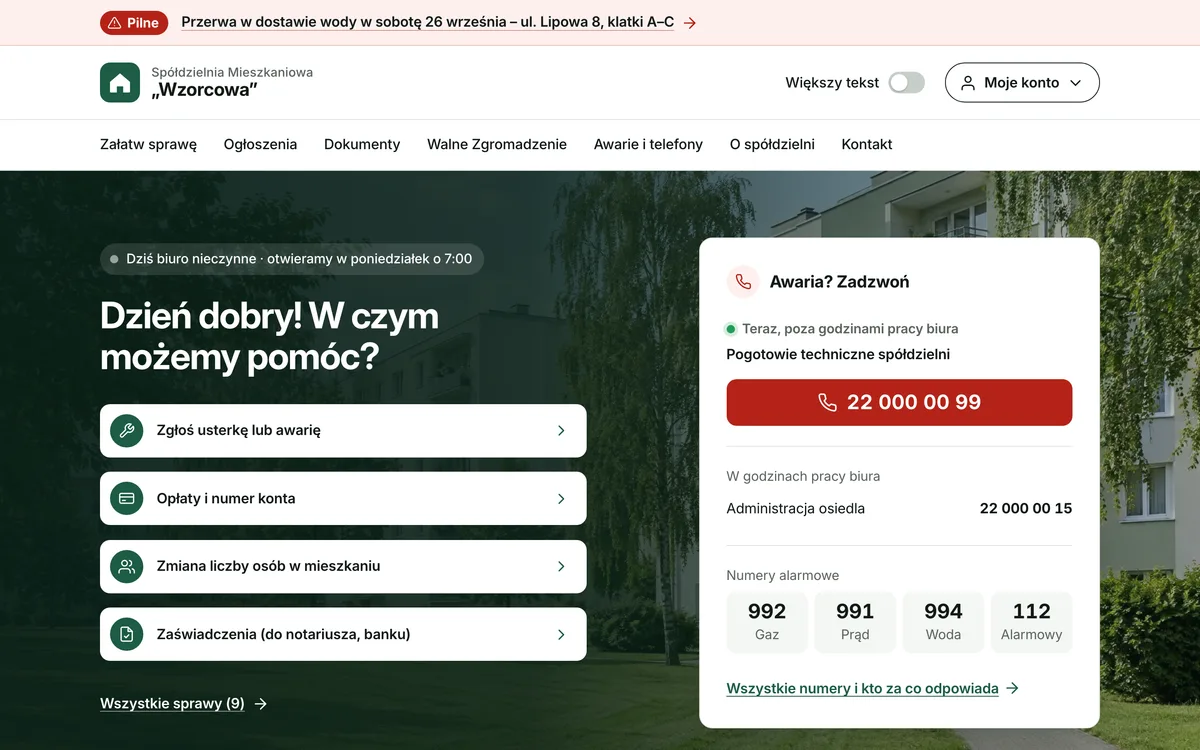 Strona główna wersji Zieleń